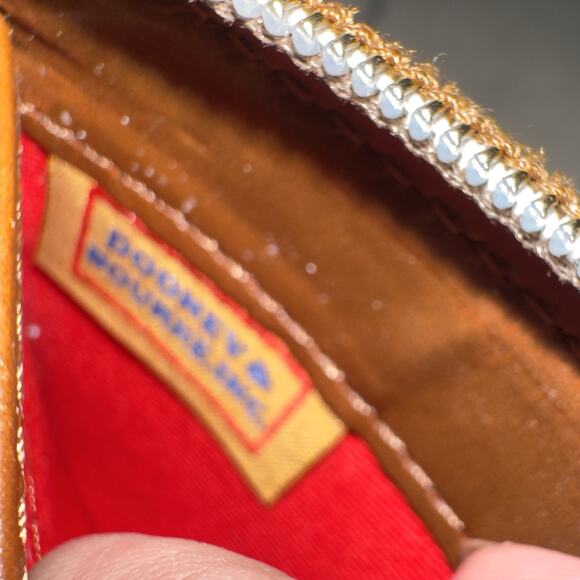 RARE 2015 Disney Club 33 Disneyland Dooney & Bourke Zip Around Wallet Limited Ed - Picture 6 of 8